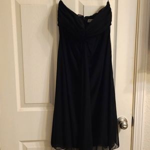 Black cocktail dress